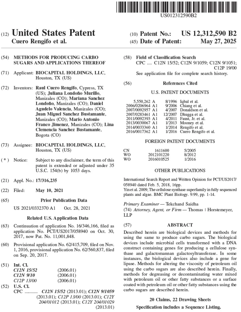 Methods for Producing Carbo Sugars